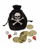 Мешок пирата с монетами и камнями арт.1507-1541