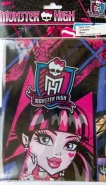Скатерть п/э Monster High, 120x180см.