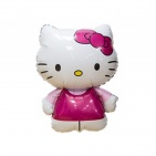 FM 26"/66см. Фигура Hello Kitty розовая фольга 901714