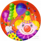 Тарелка Клоун с шарами, 17см. 1502-0462