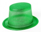 Шляпа блестящая, зеленая арт.01-100