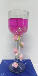 Свеча гелевая "Розовая роза" (580931) фото 1330
