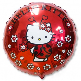 FM 18"(45см.) Круг Hello Kitty фольга арт.1202-2040 фото 4718