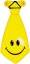 Галстук Улыбка желтый арт.1501-1041 t('фото') 3625