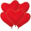 S Сердце б/рис. 12"/30см., красный, пастель, арт.628165 t('фото') 2743
