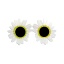 Очки карнавальные Белые цветы t('фото') 1816