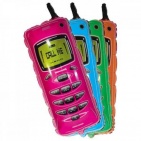 FM 28"/71см. Фигура Телефон розовый фольга 901613