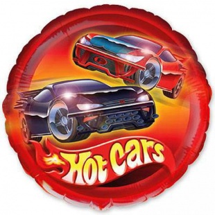 FM 18" Круг Hot cars фольга арт.401543 фото 2033