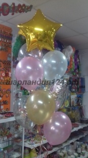 Фонтан из шаров А001702 фото 3982
