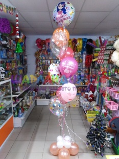 Фонтан из шаров А001298 фото 3099